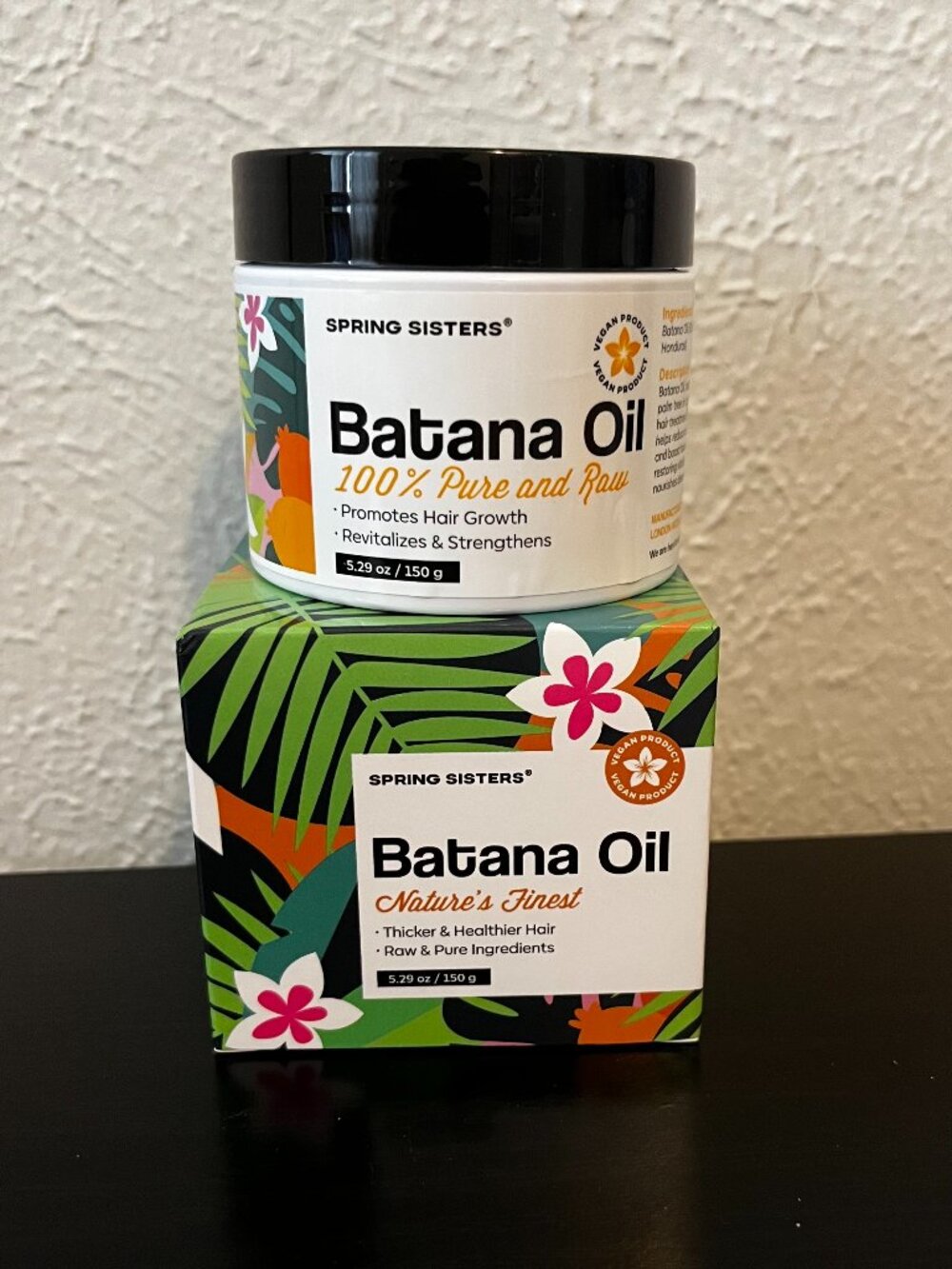 NEW 100% Pure Raw Batana Oil — Unrefined Honduran Hair Growth Scalp Treatment